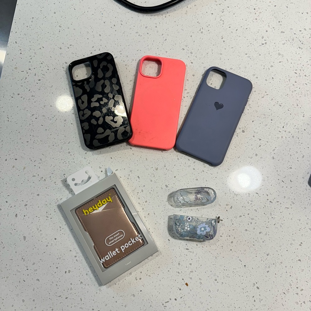 bundle of iPhone accessories